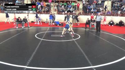 85_B lbs Consi Of 16 #1 - Luke Hoffman, Owen J Roberts vs Gavin Lamb, West Allegheny