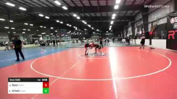 182 lbs Consi Of 16 #2 - Josh Bean, Brigade Wrestling Club vs Luke Willett, Dungeon