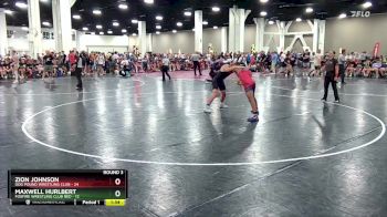 144 lbs Round 3 (6 Team) - Zion Johnson, Dog Pound Wrestling Club vs Maxwell Hurlbert, Foxfire Wrestling Club RED