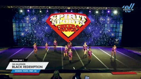 GU Allstars - BLACK REDEMPTION [2024 L1.1 Youth - PREP - D2 Day 1] 2024 Spirit Sports Kissimmee Nationals