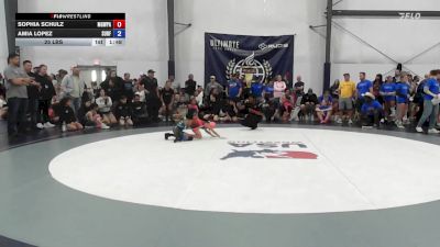 25 lbs Rr Rnd 2 - Sophia Schulz, MGW Bittersweet Mint - W vs Amia Lopez, Surfside Girls - W