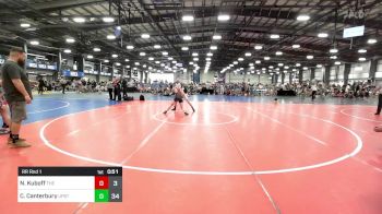 90 lbs Rr Rnd 1 - Nathaniel Kuboff, The Wrestling Mill vs Creu Canterbury, Upstate Uprising Blue