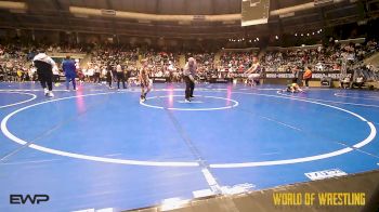58 lbs Round Of 64 - Azerijah Bonney, Ridge Wrestling Club vs Connor Egbers, GGB Ohio