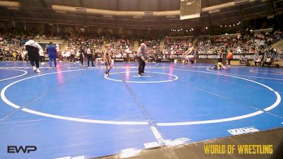 58 lbs Round Of 64 - Azerijah Bonney, Ridge Wrestling Club vs Connor Egbers, GGB Ohio