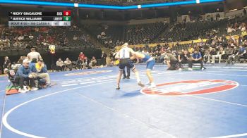 165 Class 4 lbs Cons. Round 1 - Nicky Giacalone, Seckman vs Justice Williams, Liberty