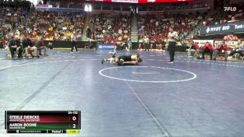 2A-132 lbs Cons. Round 5 - Aaron Boone, Washington vs Steele Diercks, Assumption, Davenport