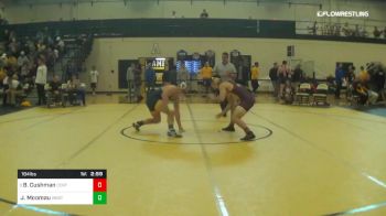 184 lbs Round Of 16 - Ben Cushman, Central Michigan vs Jackson Moomau, West Virginia