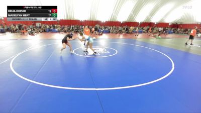 152 lbs Round 3 (10 Team) - Delia Koplin, Franklin Central vs Madelynn Hert, Reedsburg