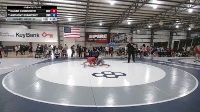 74 kg Champ. Rd Of 64 - Dagen Condomitti, SKWC-RTC vs Anthony Evanitsky, Lehigh Valley Wrestling RTC