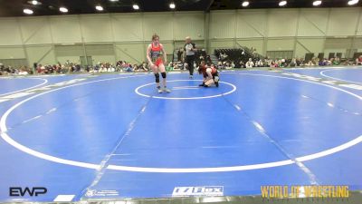 115 lbs 3rd Place - Mattilyn Givens, Best Trained 7-12 USA vs Bella Gardner, Girls With Grit 7-12