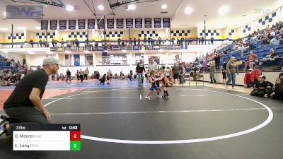 37 lbs Rr Rnd 3 - Daxton Moore, Black Fox Wrestling Club vs Everett Long, Pryor Tigers