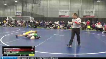 120 lbs Round 1 (6 Team) - Luther Morrison, South Dakota Storm vs Tanner Hammrick, Wyoming Gold