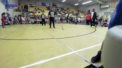 140-B lbs 3rd Place - Anderson Cameron, Rogers Jr High vs David Wells, Salina