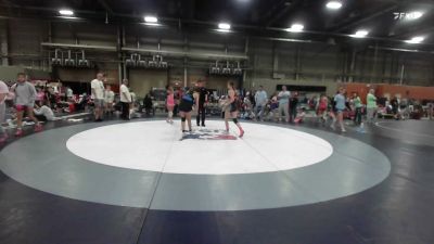 120 lbs Rr Rnd 4 - McKenzie Hodak, PA West White - GK8 vs Josie Ratcliffe, NE Whale Beluga - GK8