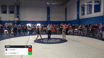 132 lbs Consolation - Shea Farrell, Mt. Aarat/Bruns vs Peter Coniglio, New Milford