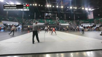 5A 165 lbs Champ. Round 1 - Gavin Edwards, Corner vs Jeremiah Jordan, Carver Birmingham