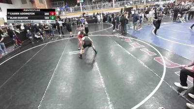 157 lbs Cons. Round 5 - Elam Dunton, Tahoma vs Caiden Addington, Sandpoint