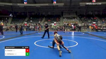 67 lbs Consolation - Scott Cascio, Gladiators (LA) vs Cache Williams, Choctaw Ironman