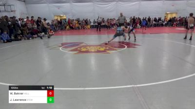 105 lbs Round Of 16 - William Bakner, Hellam vs Jacob Lawrence, Stewartstown