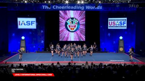 Vista Twisters - T5 [2025 L5 International Open Small Coed Semis] 2025 The Cheerleading Worlds