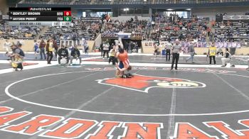132 lbs Champ. Round 1 - Bentley Brown, Boyd County vs Jayden Perry, Fort Campbell