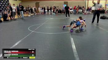 48-52 lbs Round 1 - Hunter Schuch, Neshaminy vs Delilah Weiman, Unattached