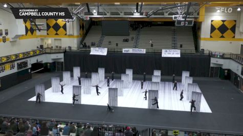 Campbell County HS "Alexandria KY" at 2026 WGI Guard Avon Regional+