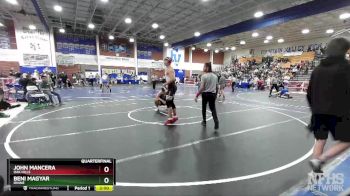 170 lbs Quarterfinal - John Mancera, Oak Hills vs Beni Magyar, Irvine