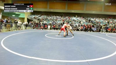285 lbs Round Of 64 - Destry Lujan, Yukon vs Tomasi Hasson, Davis