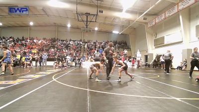 70 lbs Consolation - Easton Miller, Sperry Wrestling Club vs Beau Fisher, Salina Wrestling Club