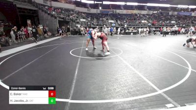 288 lbs Consolation - Chase Baker, Takedown Express Wrestling Club vs Hurley Jacobs, Jr., Grab And Twist