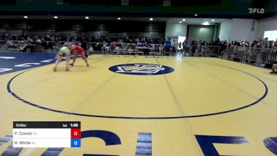 124 lbs Consi Of 32 #2 - Paige Cowan, OH vs Riley White, NC