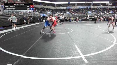 192 lbs Quarterfinal - Jerry Welch, Shelton Wrestling Academy vs Landon Olds, Lafayette Scrappers