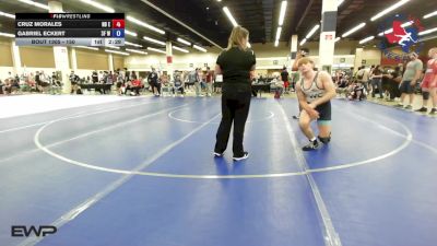 150 lbs Consi Of 4 - Cruz Morales, NB Elite Wrestling Club vs Gabriel Eckert, 3F Wrestling