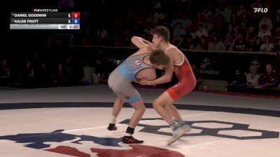 113 lbs 1st Place Match - Daniel Goodwin, IL vs Kaleb Pratt, IL