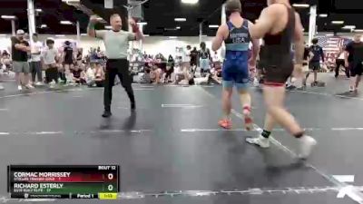 182 lbs Round 4 (6 Team) - Richard Esterly, Este Built Elite vs Cormac Morrissey, Steller Trained Gold