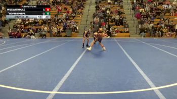 85 lbs Cons. Round 3 - Noah Roybal, Chippewa Elite vs William Houle, Forest Lake