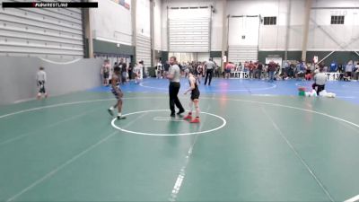 95 lbs Quarterfinal - Bryant Callaway, Sherman Challengers vs Jasper Morava, Crawford