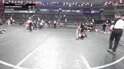 152 lbs 5th Place - Luke Charbonneau, North Hunterdon vs Kyle Lugo, Este Built WC