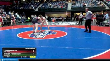 7A-175 lbs Quarterfinal - John Boratyn, Mill Creek vs Conor McCloskey, Buford HS