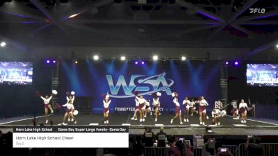 Horn Lake High School Cheer - Day 2 [2023 Horn Lake High School Game Day Super Large Varsity- Game Day] 2023 WSA Grand Nationals