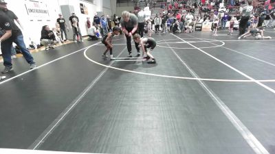 46 lbs Semifinal - Waylon Pearson, Barnsdall Youth Wrestling vs Kase Williams, Raw Wrestling Club