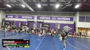 75 lbs 3rd Place Match - Kingston Sabatin, Westlake vs River Williams, Bruin Wrestling Club