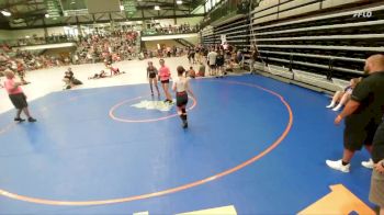 94-104 lbs Round 4 - Allyson Wedekind, Empire Wrestling Academy vs Amelia Cook, Reed Custer Jr. Panthers