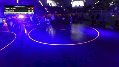 103-112 lbs 1st Place Match - Brax Wylie, Sanderson Wrestling Academy vs Noah Ahn, Champions Wrestling Club