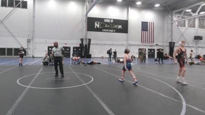 76 lbs Cons. Semi - Dax Echeverria, MD Maniacs vs Negan Fuller, WYBC