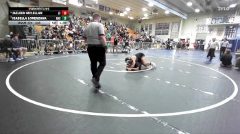 235 lbs Semifinal - Isabella Lorenzana, Marina vs Jaeleen McLellan, Santa Fe