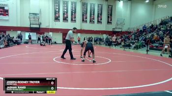 125 lbs Champ. Round 1 - Joseph-Rodney Troyer, Pacific (OR) vs Jashan Rangi, Simon Fraser (B.C.)