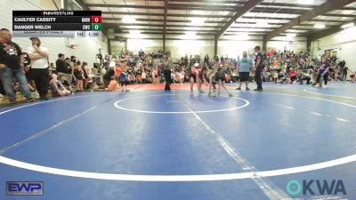 80 lbs Quarterfinal - Cole Richardson, Barnsdall Youth Wrestling vs Briar Ware, Cleveland Takedown