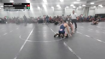 150 lbs Round 2 (10 Team) - Caden Jarrett, CHWHALE Blue vs Cole Genua, Maryland Mallets
